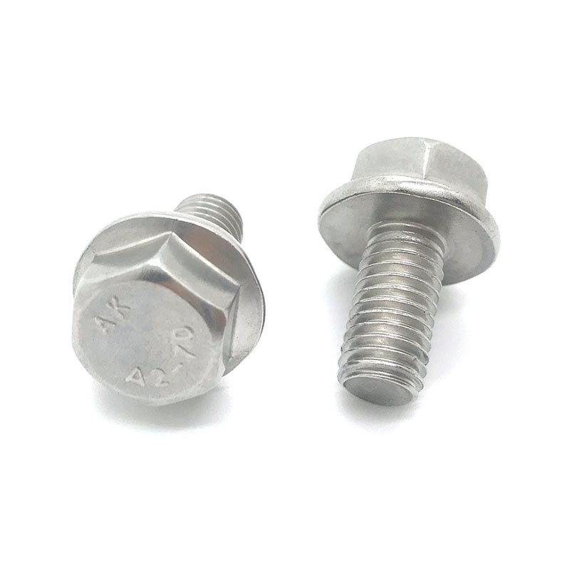 DIN6921 Hexagonflänsbultar utan tandade