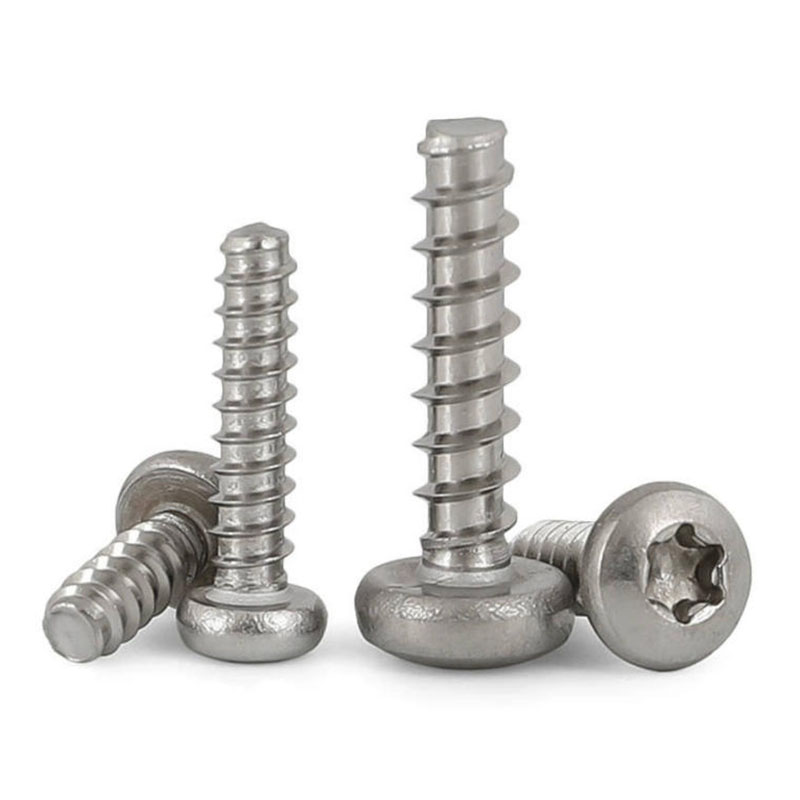 PT gänga Pan Head Torx gängskruv för plast
