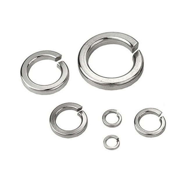 Rostfritt stål DIN7980 fjäderlåsbrickor